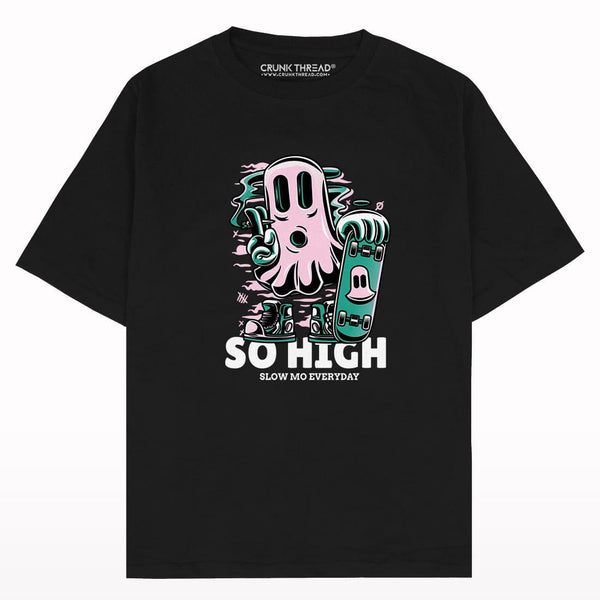 So High Skater Oversized Fit T-shirt - Crunk Thread