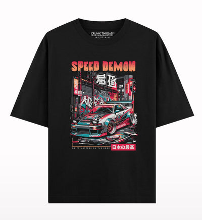 Speed Demon Oversized T-shirt - Crunk Thread