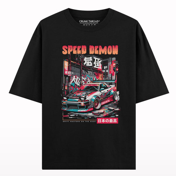 Speed Demon Oversized T-shirt - Crunk Thread