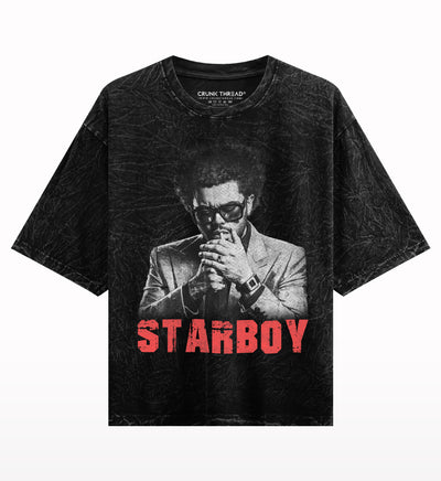 starboy-the-weeknd-oversized-t-shirt - Crunk Thread