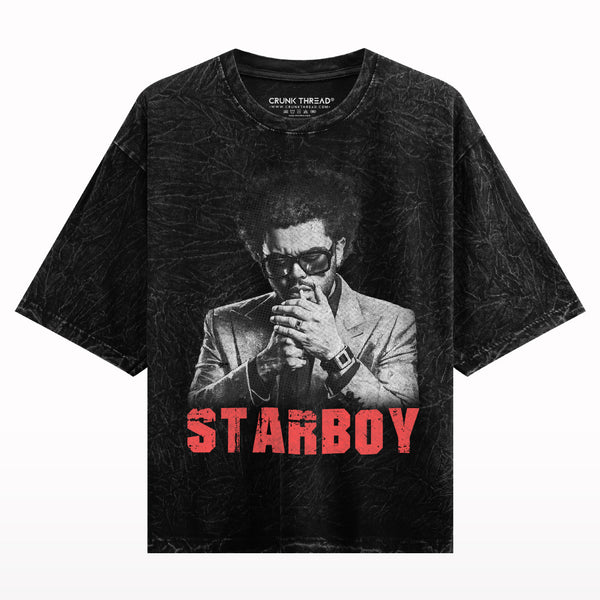 starboy-the-weeknd-oversized-t-shirt - Crunk Thread