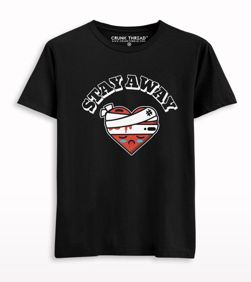 Stay Away Graphic T-shirt - Crunk Thread