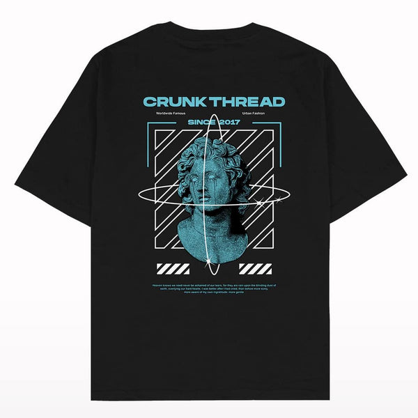 Street Style Greek Oversized T-shirt - Crunk Thread