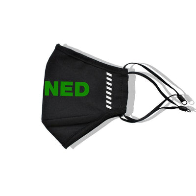 Stoned Face Mask With Nose Clip & Adjustable Ear Loop - Crunk Thread