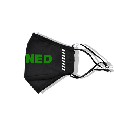Stoned Face Mask With Nose Clip & Adjustable Ear Loop - Crunk Thread