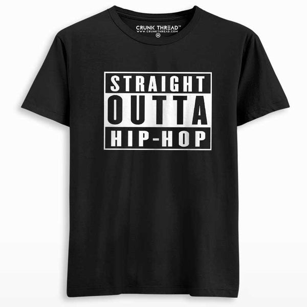 Straight Outta Hip Hop T-shirt - Crunk Thread