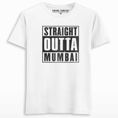 Straight Outta Mumbai T-shirt - Crunk Thread