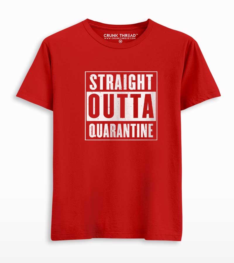 Straight Outta Quarantine T-shirt - Crunk Thread