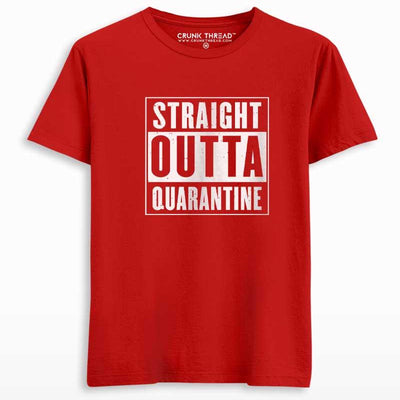 Straight Outta Quarantine T-shirt - Crunk Thread