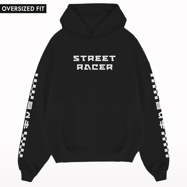 Street Racer Oversized Hoodie - Crunk Thread