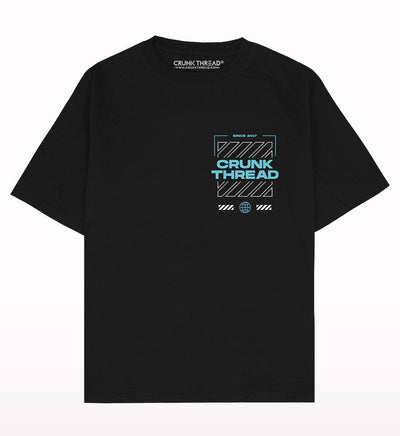 Street Style Greek Oversized T-shirt - Crunk Thread