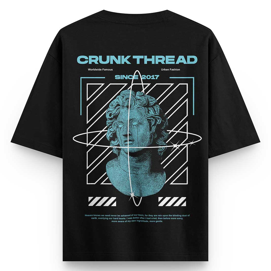 Street Style Greek Oversized T-shirt