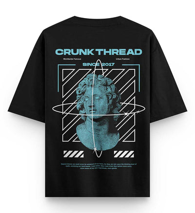 Street Style Greek Oversized T-shirt
