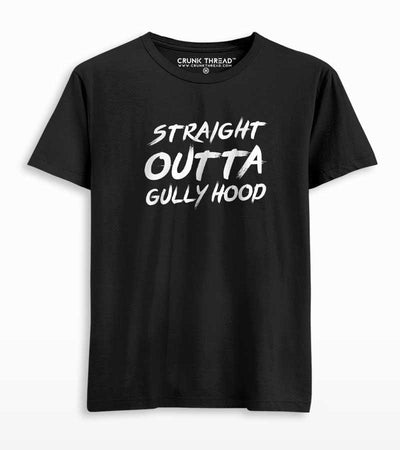 Straight Outta Gully Hood T-shirt - Crunk Thread