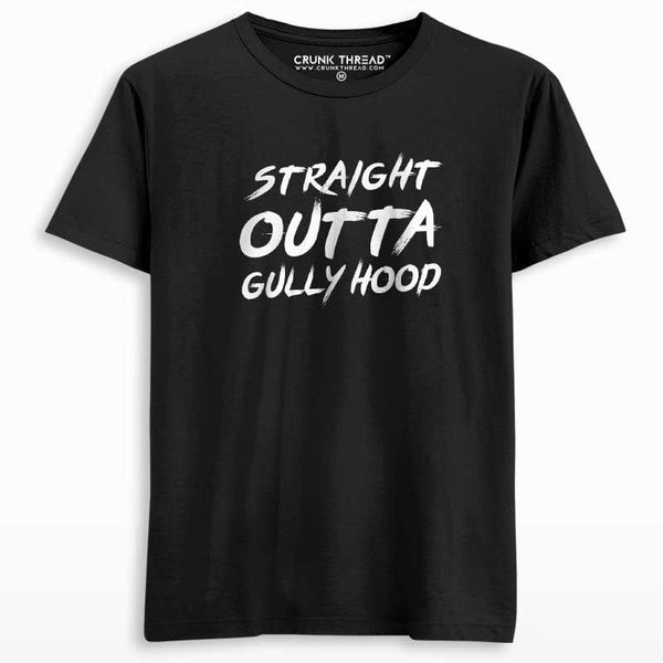 Straight Outta Gully Hood T-shirt - Crunk Thread