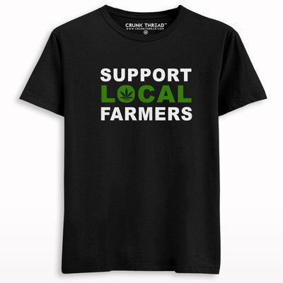 Support Local Farmers T-shirt - Crunk Thread