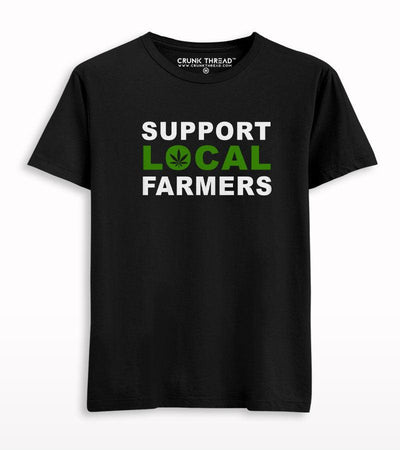 Support Local Farmers T-shirt - Crunk Thread