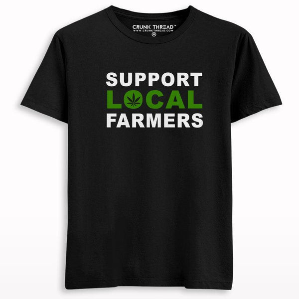 Support Local Farmers T-shirt - Crunk Thread