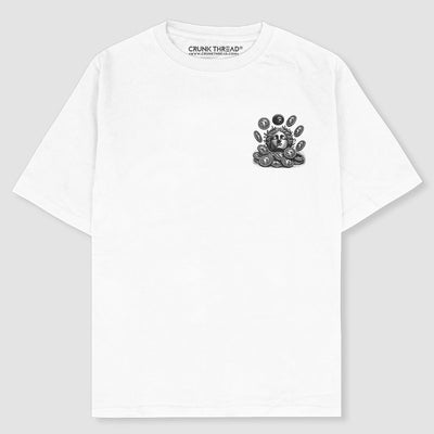 The Power Of Money Oversized T-shirt - Crunk Thread