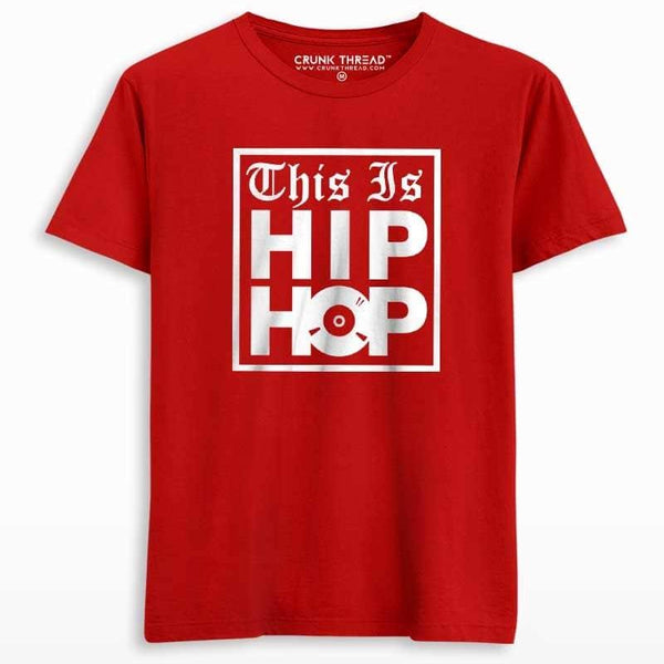 This Is Hip Hop Men's Printed T-shirt - Crunk Thread