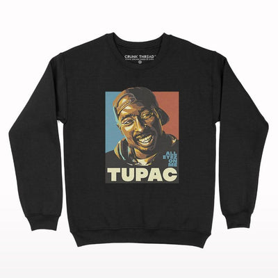 Tupac Graphic Sweatshirt - Crunk Thread