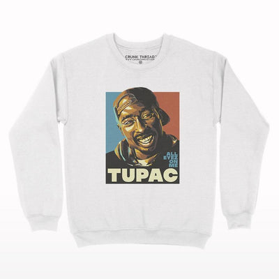 Tupac Graphic Sweatshirt - Crunk Thread
