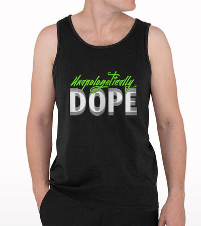 Unapologetically Dope Printed Tank Top - Crunk Thread