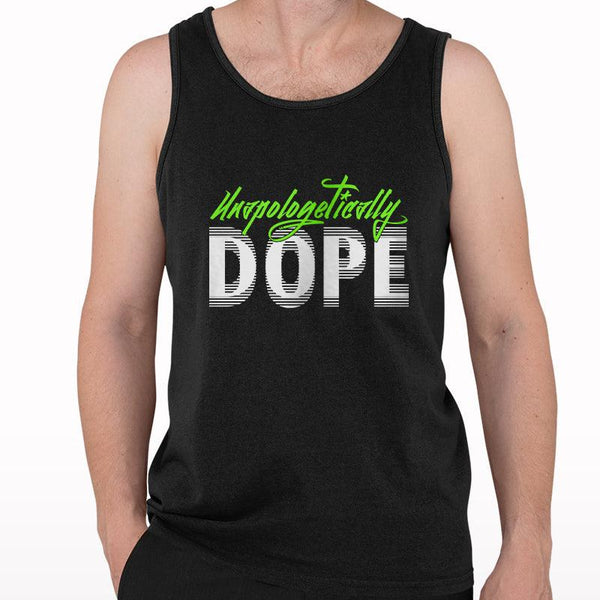 Unapologetically Dope Printed Tank Top - Crunk Thread