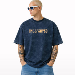 Undefeated Acid Wash Oversized T-shirt