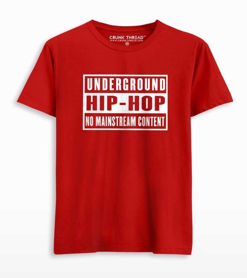 Underground HipHop Men's Printed T-shirt - Crunk Thread