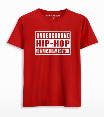 Underground HipHop Men's Printed T-shirt - Crunk Thread