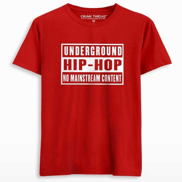 Underground HipHop Men's Printed T-shirt - Crunk Thread