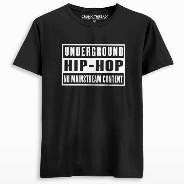 Underground HipHop Men's Printed T-shirt - Crunk Thread