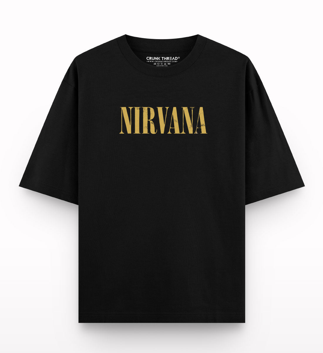 Vintage Nirvana Oversized T-shirt – Crunk Thread