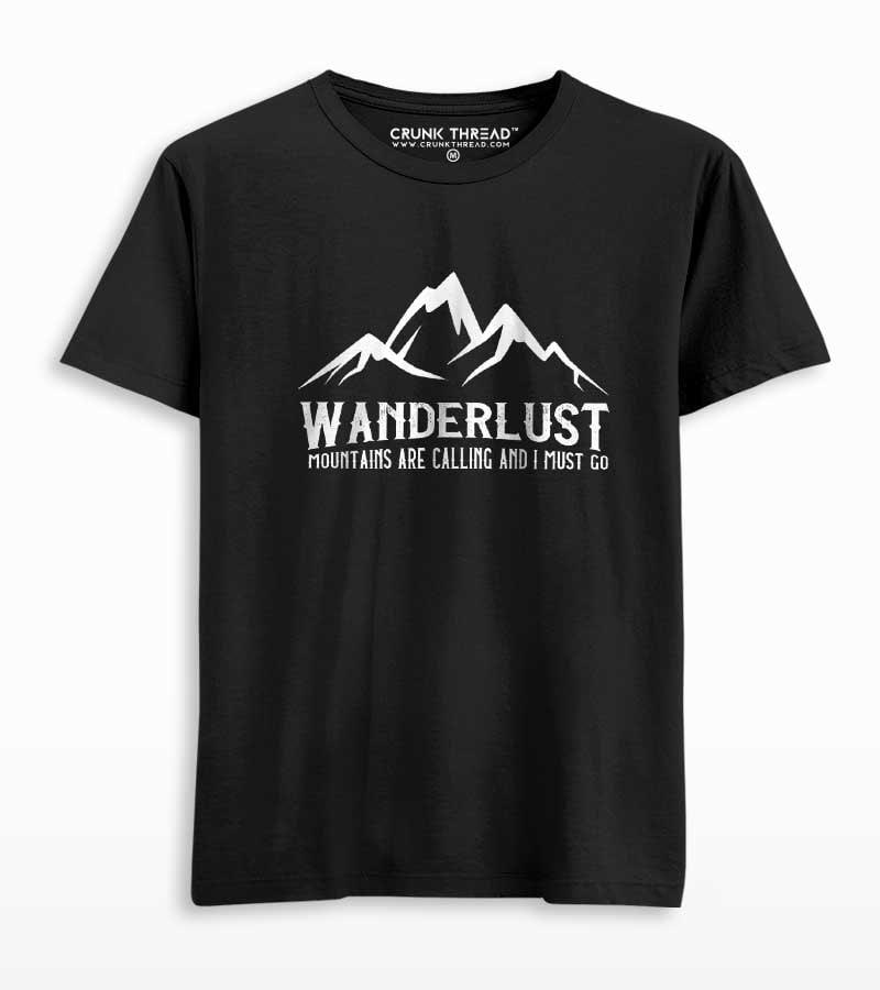 Wanderlust Unisex T-shirt - Crunk Thread