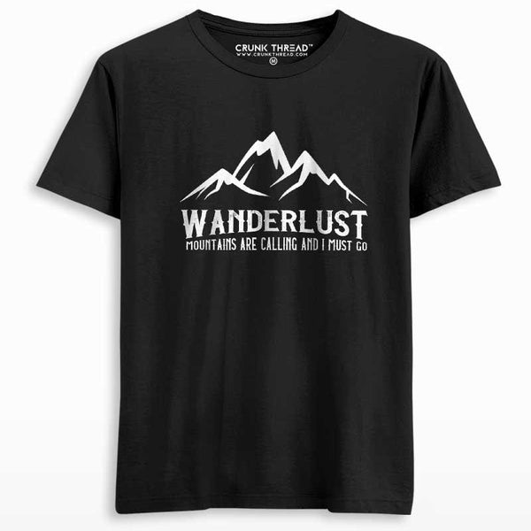 Wanderlust Unisex T-shirt - Crunk Thread