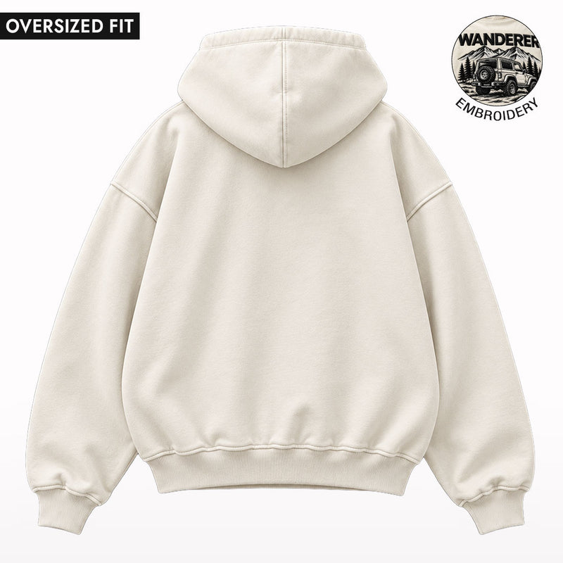 Wanderer SUV Embroidered Oversized Hoodie