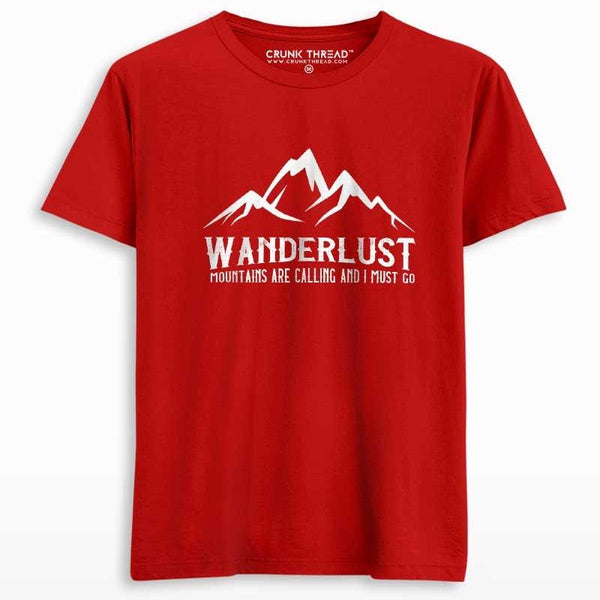 Wanderlust Unisex T-shirt - Crunk Thread