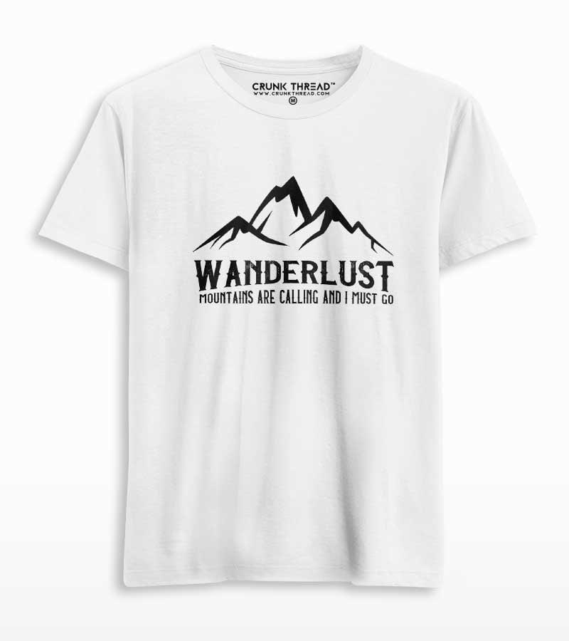 Wanderlust Unisex T-shirt - Crunk Thread