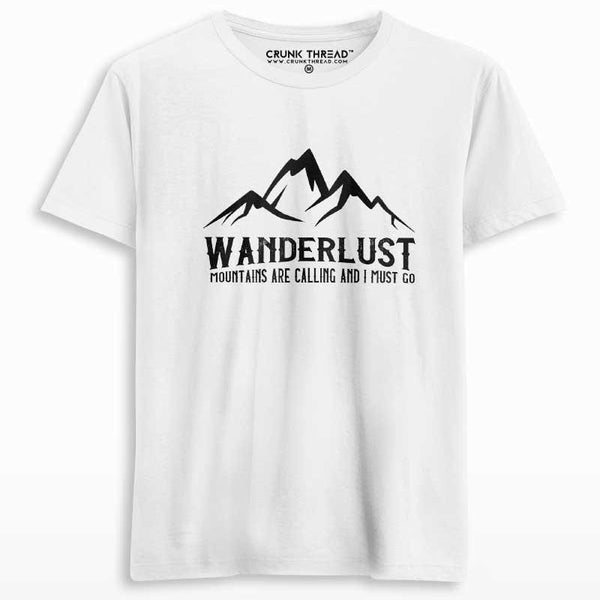 Wanderlust Unisex T-shirt - Crunk Thread