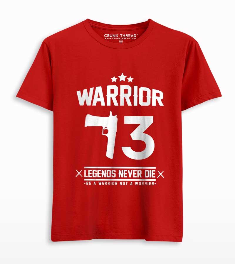 Warrior Men's Printed T-shirt - Crunk Thread