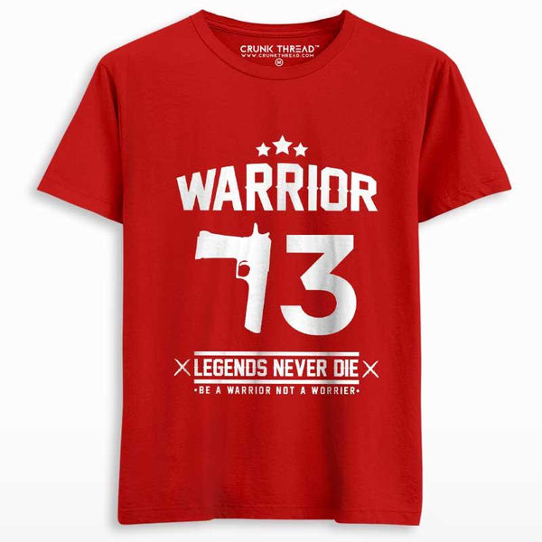 Warrior Men's Printed T-shirt - Crunk Thread
