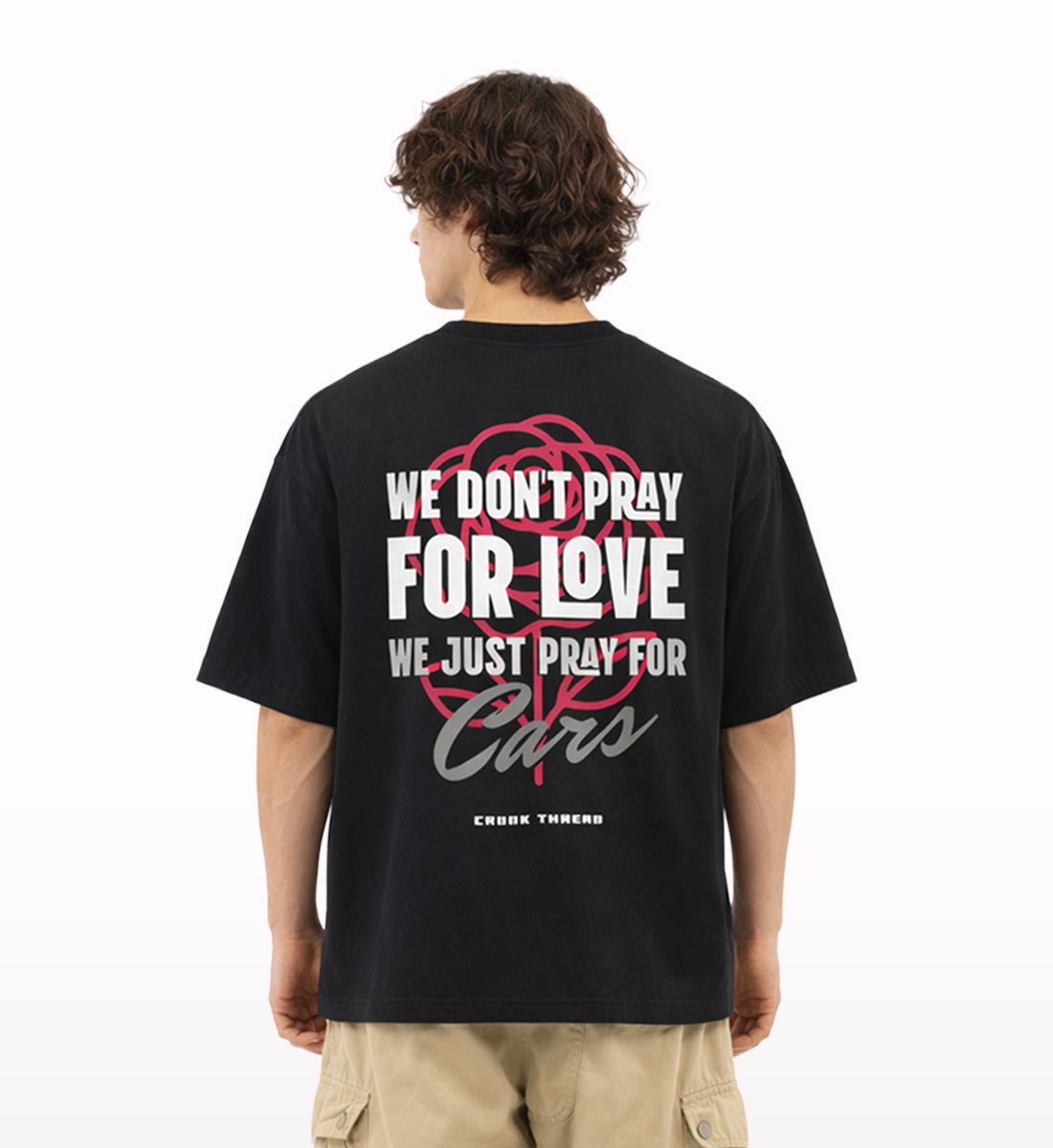 We don't want love Y2k Oversized T-shirt – Crunk Thread