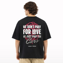We don't want love Y2k Oversized T-shirt