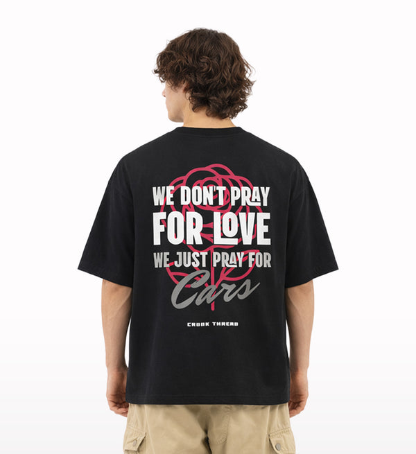 We don't want love Y2k Oversized T-shirt