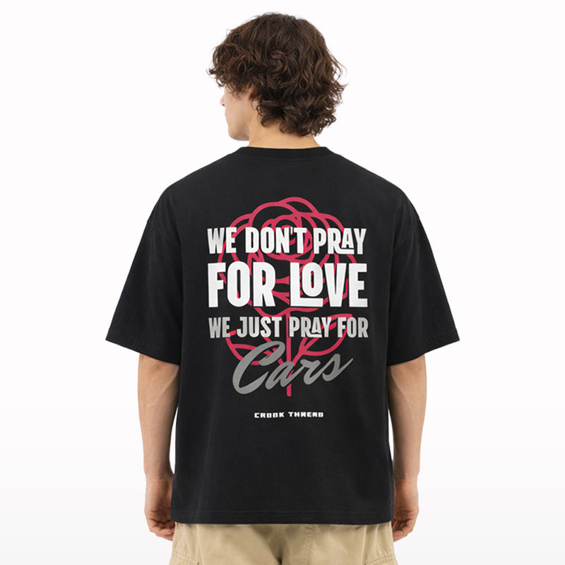 We don't want love Y2k Oversized T-shirt