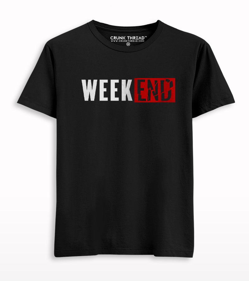 Weekend Printed T-shirt - Crunk Thread
