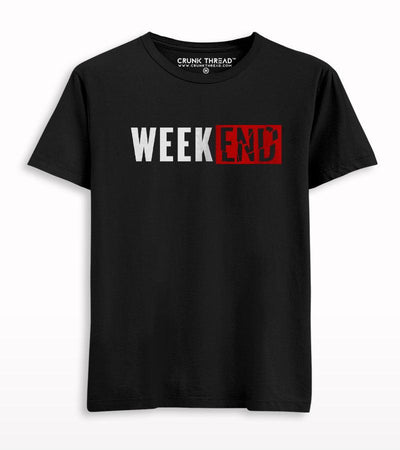Weekend Printed T-shirt - Crunk Thread