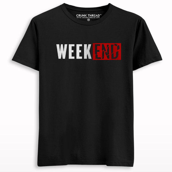 Weekend Printed T-shirt - Crunk Thread