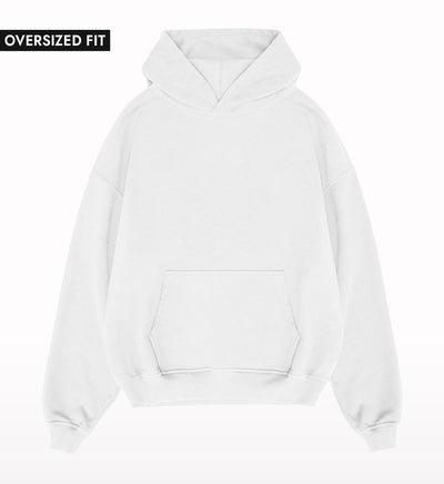 Plain Oversized Hoodie - Crunk Thread